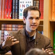 Ezra Levin, co-founder and co-executive director of Indivisible Ezra Levin, co-founder and co-executive director of Indivisible