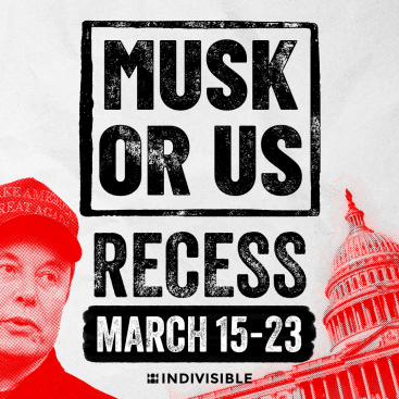 Musk or us. Recess March 15-23
