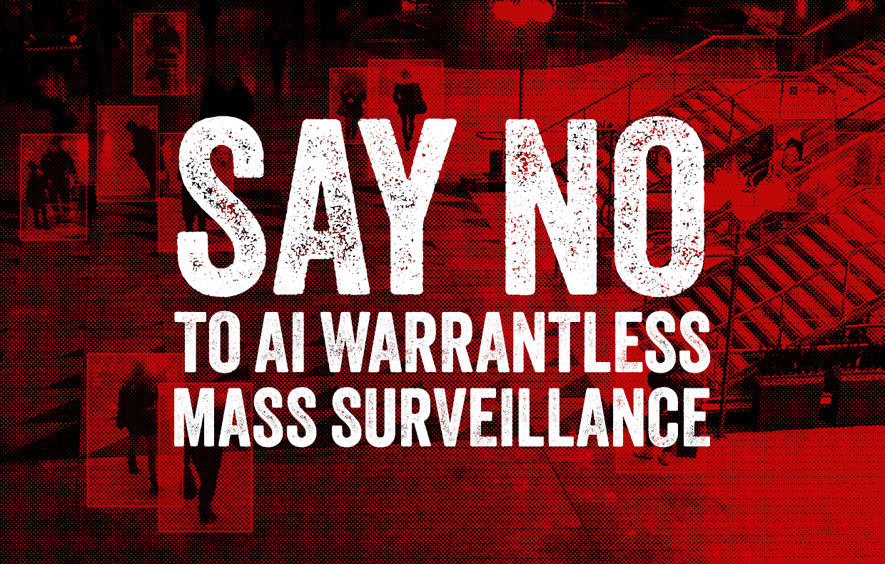 Demand Representatives Oppose Warrantless AI Mass Surveillance