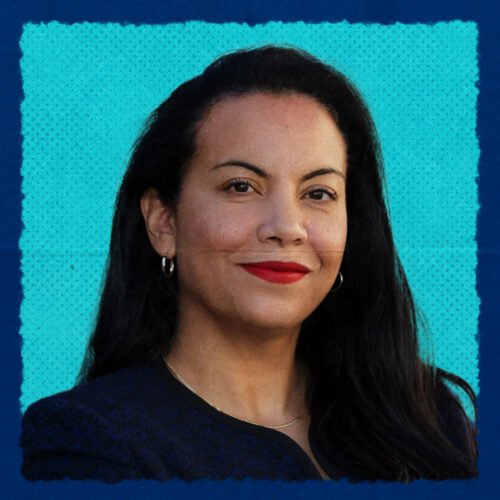 Headshot of Analilia Mejia running to be the next Representative for NJ-11