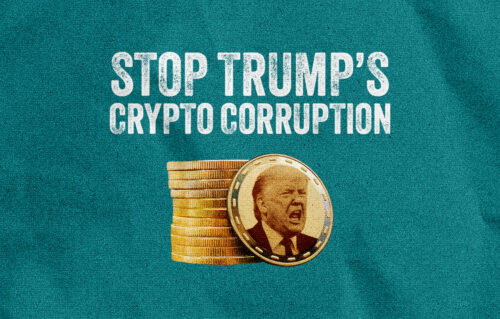 Stop Trumps Crypto Corruption