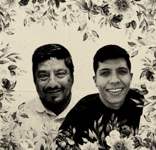 A photo of Lorenzo Salgado Araujo and Johan Sebastian Guerrero