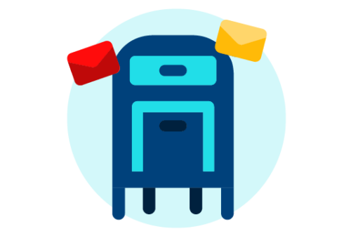 Mailbox voting icon
